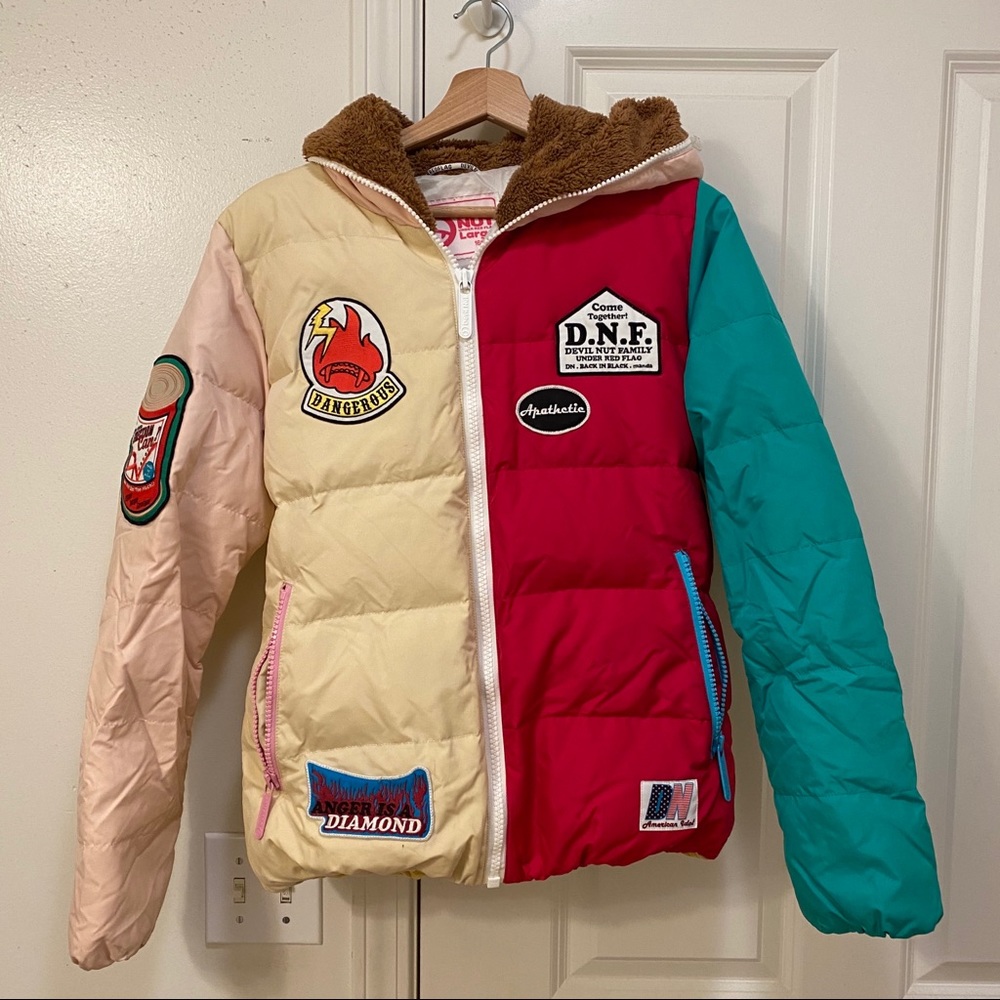 Devil Nut puffer jacket (90%down +10%Feather)